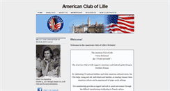 Desktop Screenshot of americanclublille.org